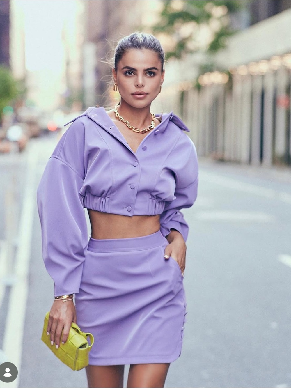Elliatt Hakea Lilac Two Piece Set Small